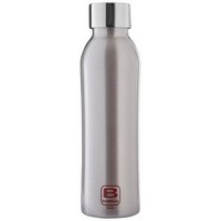 photo B Bottles Twin - Silver Brushed - 500 ml - Double wall thermal bottle in 18/10 stainless steel 1